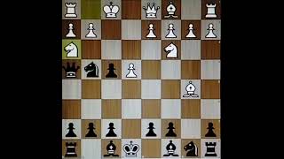 Kings Bishop Gambit Accepted chess chesss chessstrategy [upl. by Ayila]