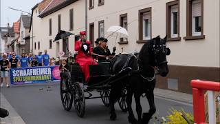 1200 Jahre Schaafheim  Damenkutsche am Festzug am 270817 [upl. by Marlen]