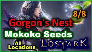 Gorgon’s Nest Mokoko Seed Locations  Lost Ark [upl. by Enaasiali]