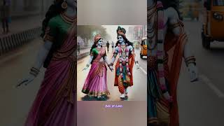 🥰radhekrishna trendingshorts love trending hindudeity cute viralshort love krishna ram [upl. by Eimile380]