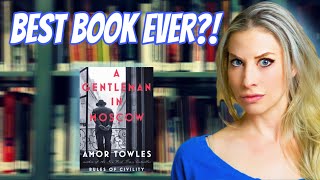 BOOK REVIEW  Gentleman In MOSCOW  What An Amazing Book [upl. by Ennirok]