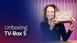 Unboxing de la TVBox 5 – Swisscom Help [upl. by Auhsot]