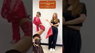 LALISA Dance Challenge with Jisoo 💃🔥  BLACKPINK Dance Cover 💖 [upl. by Idaf70]