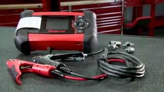 Snapon Advanced Battery System Tester  EECS750 [upl. by Chiquita]