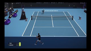 Tiebreak PS5 Taylor Fritz Vs Hubert Hurkacz Australian Open expert Difficulty [upl. by Arod]