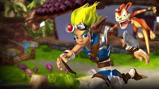 Jak and Daxter The Precursor Legacy Meeting the Villagers and Exploring a Jungle No Commentary [upl. by Kyle]