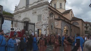 Festa a Chiavari per i 25 anni del Priorato diocesano delle Confraternite [upl. by Soule273]