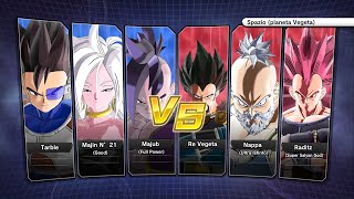 XV2  RequestedPC Majub Full PowerMajin N°21 GoodTarble vs Re Vegeta DBSNappa UIRaditz SSJG [upl. by Ilanos]