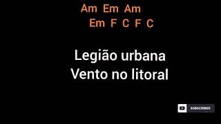 legião urbana vento no litoral  letra e cifra [upl. by Eteragram]