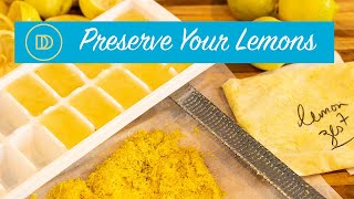 Freeze Your LemonsCitrus to Preserve them for Months [upl. by Neladgam]