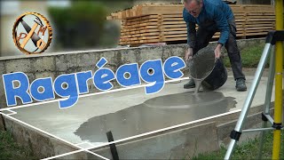 TUTO Dalle béton amp Ragréage autolissant  Terrasse  Rattraper ses petites erreurs 🤔 BRICOLAGE [upl. by Stan]