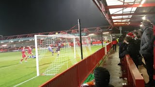 ACCRINGTON STANLEY VS DONCASTER ROVERS CRAZY CONDITIONS [upl. by Ahso]