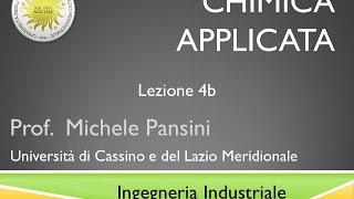 Chimica Applicata Lezione 4b [upl. by Adnirb]