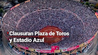 CLAUSURAN EL ESTADIO AZUL Y PLAZA DE TOROS  Son pérdidas millonarias [upl. by Aihsinyt]