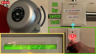 RTS151 Key Switch Fire Alarm System Test 4 [upl. by Riti957]