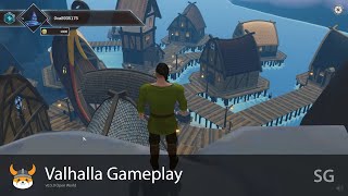 Valhalla Gameplay v050  Open World  FLOKI P2E Game [upl. by Oravla]