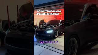 Im cooked police mustang supercharged [upl. by Doowron]