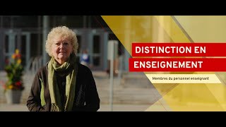 Distinction en enseignement  Claire Grenier [upl. by Ahsoyek]