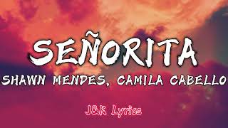 Shawn Mendes Camila Cabello  Señorita Lyrics [upl. by Tshombe873]