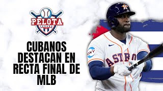 Cubanos destacando en la recta final de MLB 2024 [upl. by Ramedlab870]