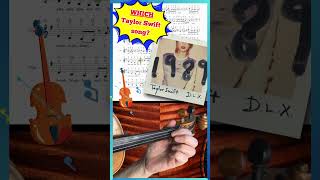 Taylor Swift Shake it Off VIOLIN [upl. by Parfitt341]