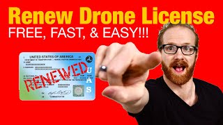 How to Renew Drone Pilots License Part 107 UAS [upl. by Also]