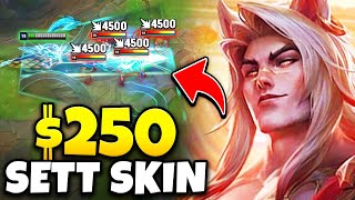 RIOT JUST RELEASED A NEW 250 SETT SKIN AND ITS NOT WORTH IT RADIANT SERPENT SETT [upl. by Michi]