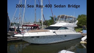 2001 Sea Ray 400 Sedan Bridge at Jay Bettis amp Co Kemah Texas [upl. by Almena]