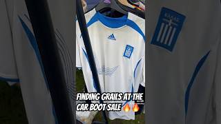 £2 into £70 Finding Bangers at the car boot sale foryou ebay reseller football fyp selling [upl. by Tenaj]