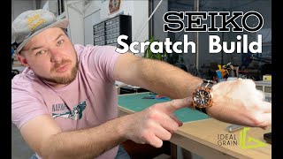 Assembling a Complete Custom Bronze quotRoot Beerquot Seiko SKX  Seiko Mod [upl. by Nanreik]