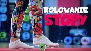 Rolowanie stopy  Jak rolować stopę  Masaż piłką OMS Roller [upl. by Aniluj296]