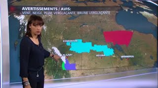 La Météo avec Suzanne Gariépy 8 Déc 2015 [upl. by Dhaf]