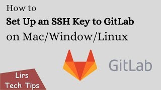 How to Set Up an SSH Key to GitLab on MacLinuxWindow [upl. by Eenimod14]