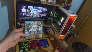 JUGAMOS GRAND THEFT AUTO ARGENTINA Y MAS JUEGOS  Jugando Con Radialero [upl. by Getraer363]