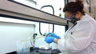 Synthesis of Phenacetin part 1 setup and IR of starting material [upl. by Conlan]