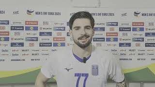 Savvas Savvas talks about Greek EHF EURO 2024 debut We had a chance to win against Portugal [upl. by Ayhdiv]