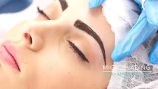 Eyebrow Microblading Step by Step with Soula Koutsogiannaki [upl. by Ennaillek]