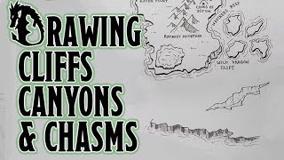 Cliffs Canyons amp Chasms for your Map [upl. by Aicercul]