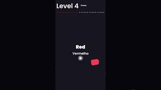 Cores em inglês  Aplicativo Fluent Level [upl. by Atenahs67]