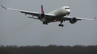 Storm Corrie Amsterdam Schiphol  Crosswind Landing amp Go Around Compilation [upl. by Droffig396]