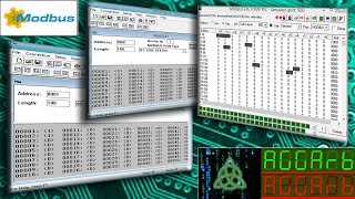 MODBUS COM MODSCAN SIMULAÇÕES E TESTES AULA 2 DE 3 [upl. by Zarger30]