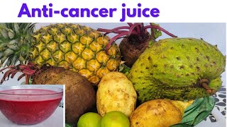 Anticancer juice Healthymedicinal juice without preservatives healthylifestyle healthydrink [upl. by Guttery163]