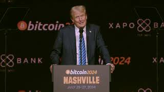 🇺🇸 Donald Trump 2024 Bitcoin Conference Speech Recap from Nashville  Full Remarks [upl. by Ledua677]