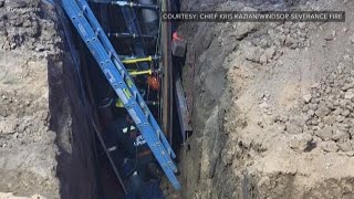 Two workers killed after trench collapses in Windsor [upl. by Admama]