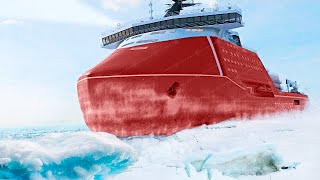 Life Inside World’s Largest 75000 hp Icebreaker in Middle of the Arctic [upl. by Enaj993]