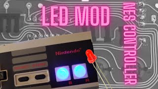 NES Controller LED Mod  Lets Put an LED Inside [upl. by Kcirednek]