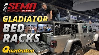 Top Jeep Gladiator Bed Racks from SEMA 2019 [upl. by Rubetta772]