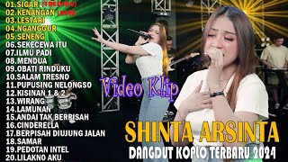 SHINTA ARSINTA FULL ALBUM TERBARU 2024  DANGDUT KOPLO TERBARU 2024  SIGAR KENANGAN SENENG [upl. by Ttoile]