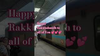 Trains are Overcrowded on Rakshabandhan 💕💕Happy Rakshabandhan💕💕💕 [upl. by Hoffarth876]