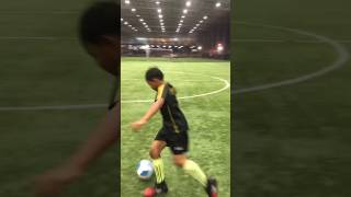 Football training drills for 1011 year olds shorts shortfeed ytshortsvideo football soccer [upl. by Terag762]